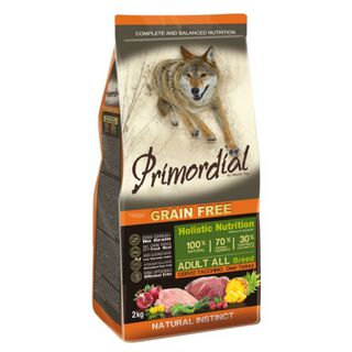 Primordial Adult Grain Free Cervo e Peru ração para cães